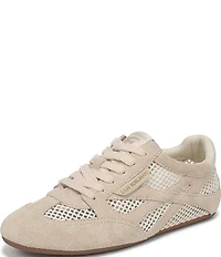 Sam Edelman Tobi Suede and Mesh Lace Up Sneakers