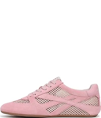 Sam Edelman Tobi Suede and Mesh Lace Up Sneakers