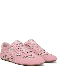 Sam Edelman Tobi Suede and Mesh Lace Up Sneakers