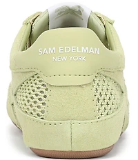 Sam Edelman Tobi Suede and Mesh Lace Up Sneakers