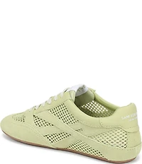 Sam Edelman Tobi Suede and Mesh Lace Up Sneakers