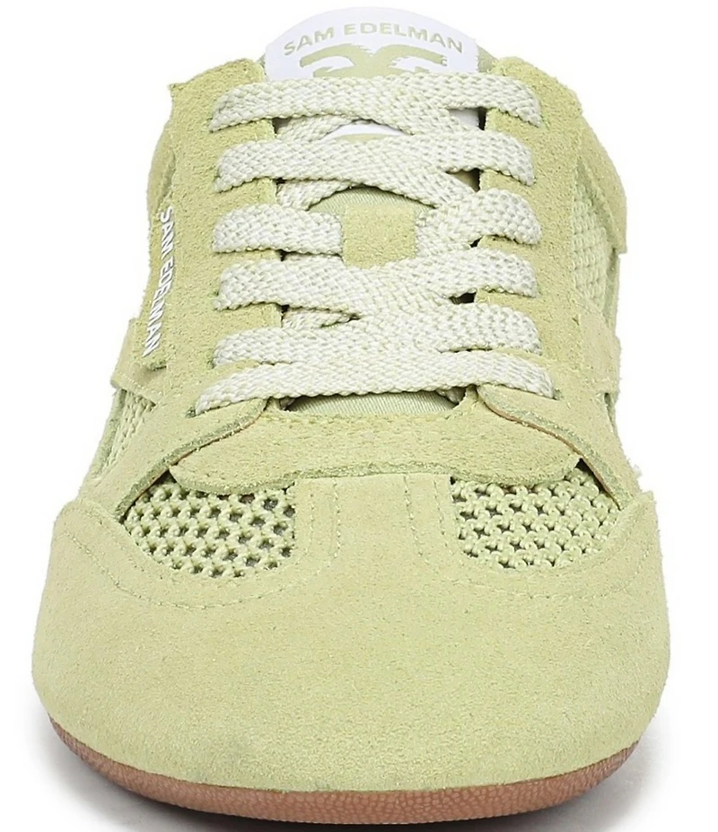 Sam Edelman Tobi Suede and Mesh Lace Up Sneakers