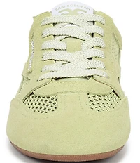 Sam Edelman Tobi Suede and Mesh Lace Up Sneakers