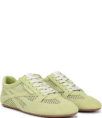 Sam Edelman Tobi Suede and Mesh Lace Up Sneakers