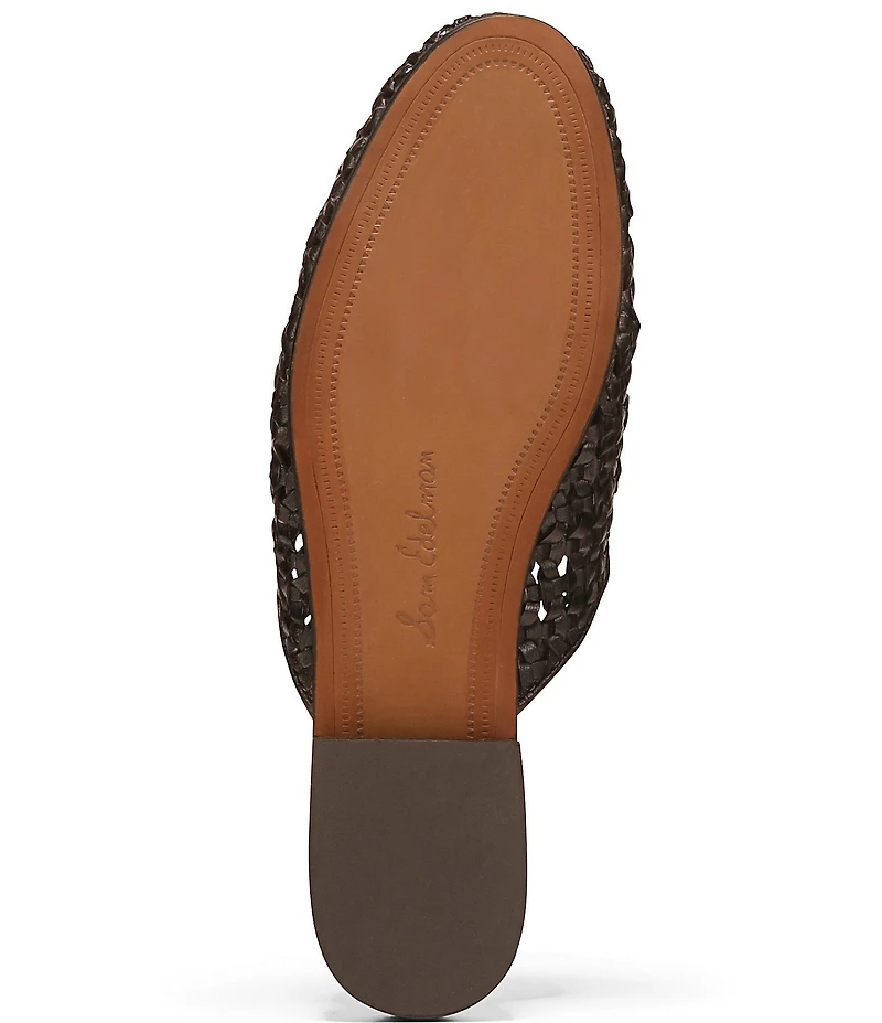 Sam Edelman Tullie Woven Leather Mules