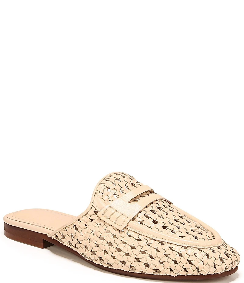 Sam Edelman Tullie Woven Leather Mules
