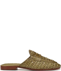 Sam Edelman Tullie Woven Leather Mules