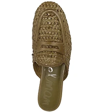 Sam Edelman Tullie Woven Leather Mules