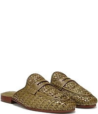 Sam Edelman Tullie Woven Leather Mules