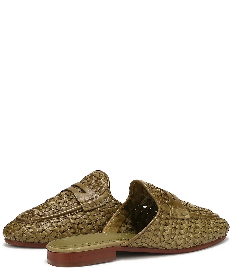 Sam Edelman Tullie Woven Leather Mules