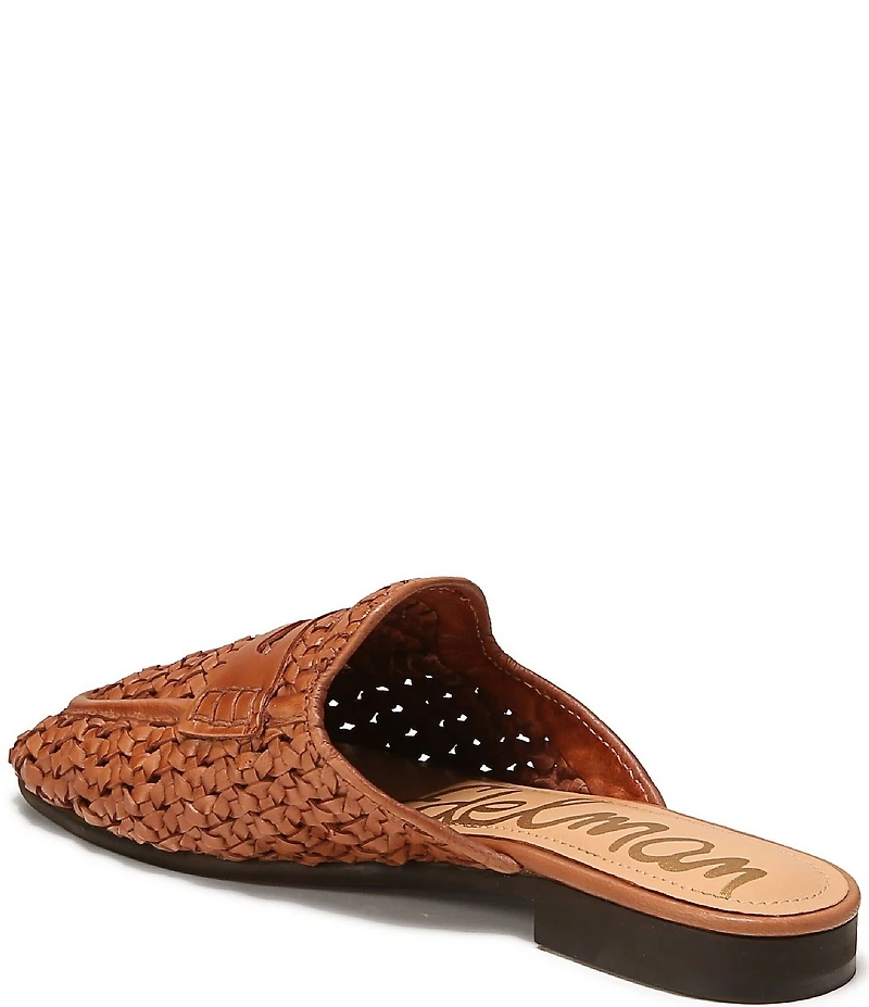 Sam Edelman Tullie Woven Leather Mules