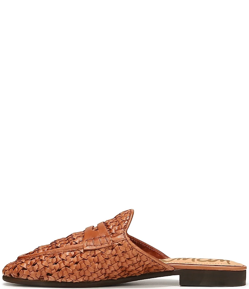 Sam Edelman Tullie Woven Leather Mules