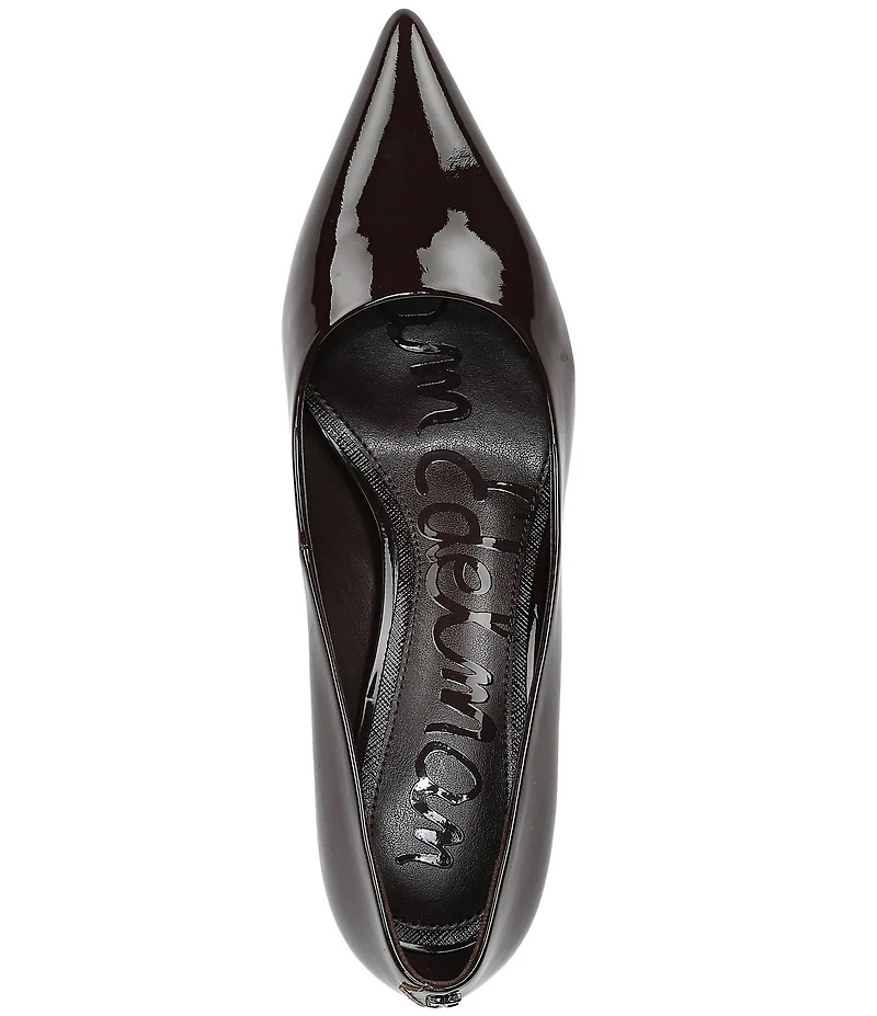 Sam Edelman Vienna Patent Leather Pointed Toe Dress Pumps