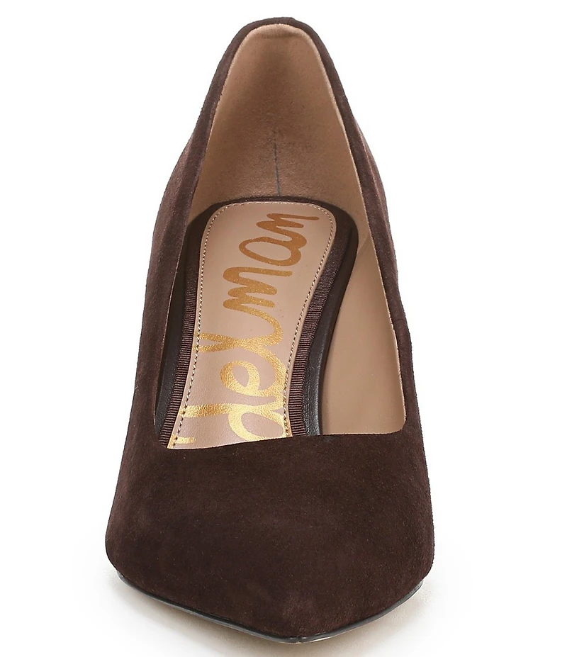 Sam Edelman Vienna Suede Pointed Toe Pumps