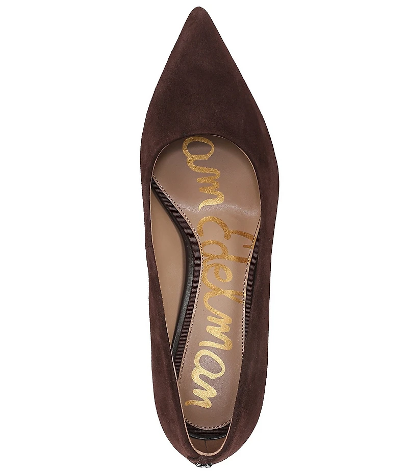 Sam Edelman Vienna Suede Pointed Toe Pumps