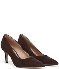 Sam Edelman Vienna Suede Pointed Toe Pumps