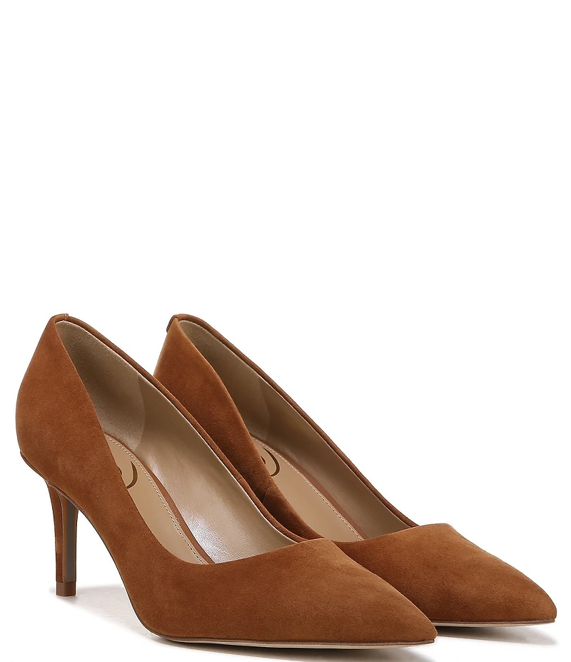 Sam Edelman Vienna Suede Pointed Toe Pumps