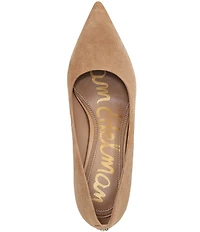 Sam Edelman Vienna Suede Pointed Toe Pumps