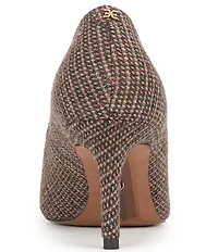 Sam Edelman Vienna Tweed Pointed Toe Pumps
