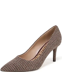 Sam Edelman Vienna Tweed Pointed Toe Pumps