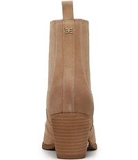 Sam Edelman West Suede Western Inspired Booties
