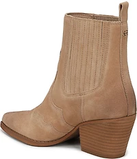 Sam Edelman West Suede Western Inspired Booties