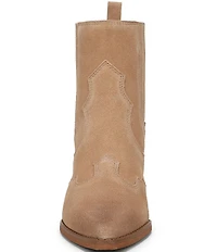Sam Edelman West Suede Western Inspired Booties