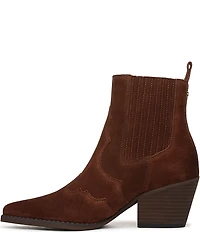 Sam Edelman West Suede Western Inspired Booties
