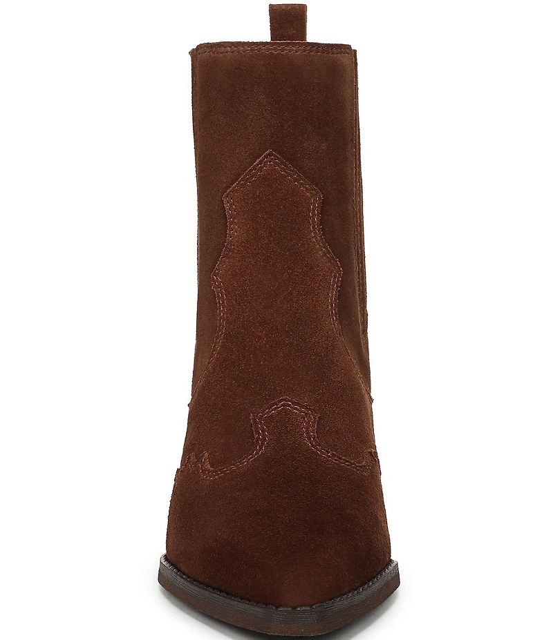 Sam Edelman West Suede Western Inspired Booties