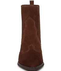 Sam Edelman West Suede Western Inspired Booties
