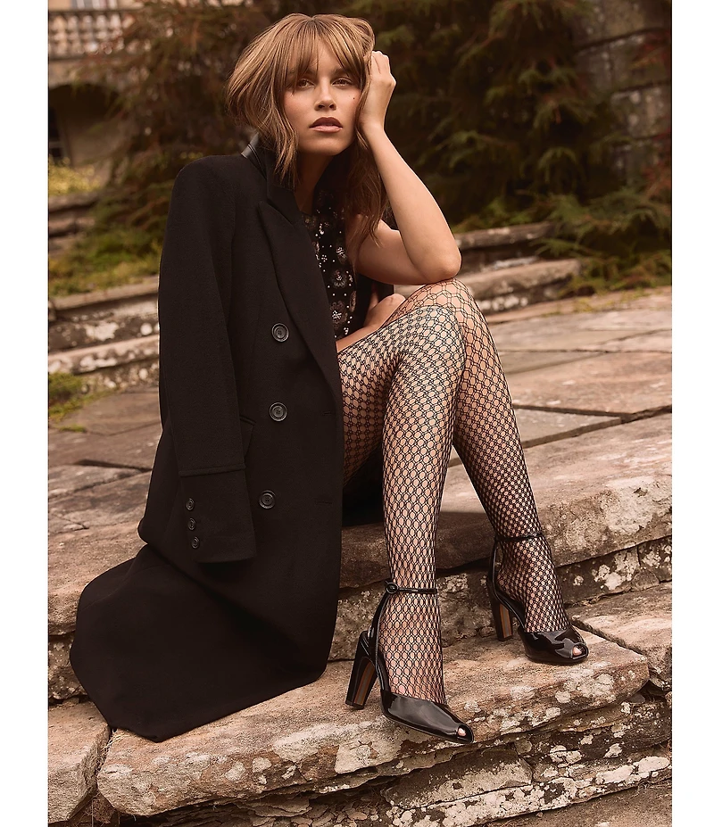 Sam Edelman Wrenna Patent Leather Peep Toe Ankle Strap Pumps