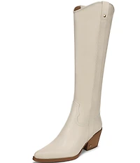 Sam Edelman Wyatt Leather Point Toe Tall Western Boots