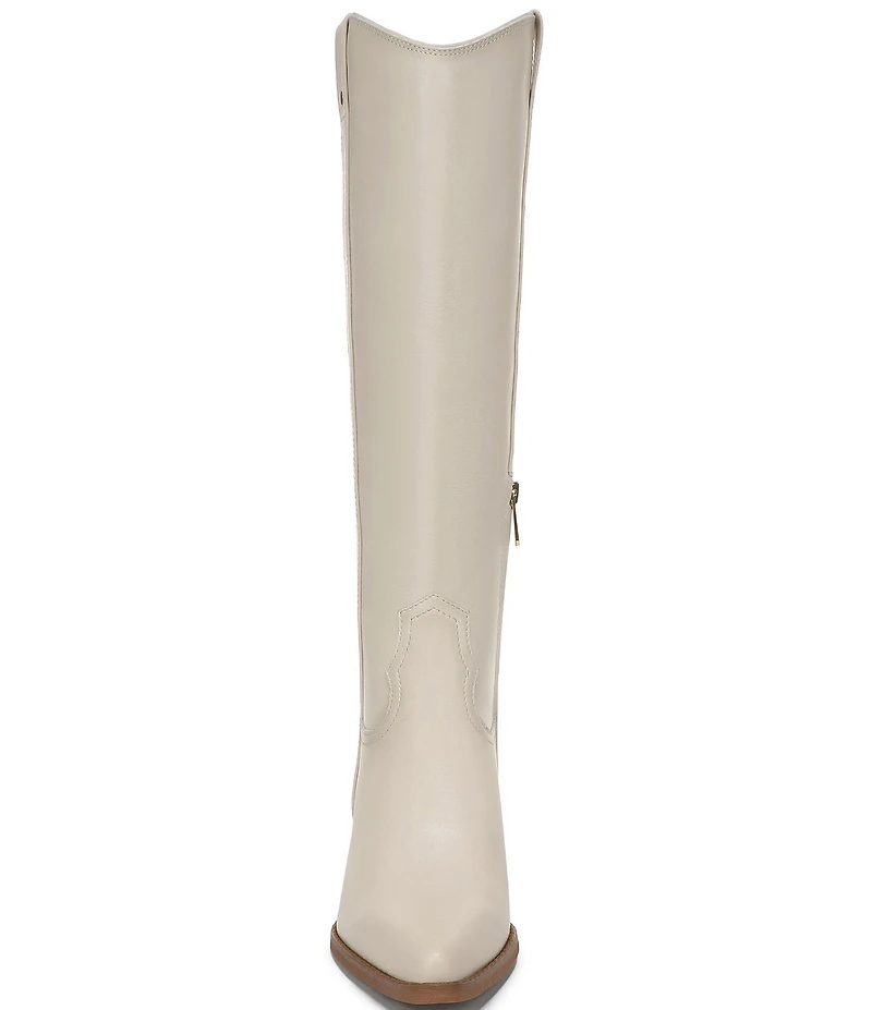 Sam Edelman Wyatt Leather Point Toe Tall Western Boots