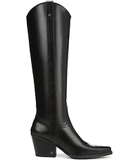 Sam Edelman Wyatt Leather Point Toe Tall Western Boots