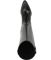 Sam Edelman Wyatt Leather Point Toe Tall Western Boots