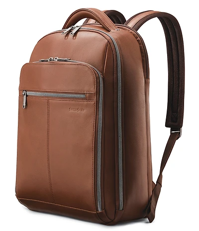 Samsonite Classic Deluxe Leather Backpack