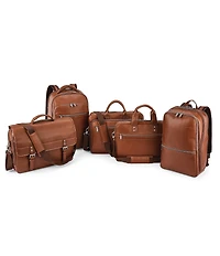 Samsonite Classic Leather Flapover Briefcase