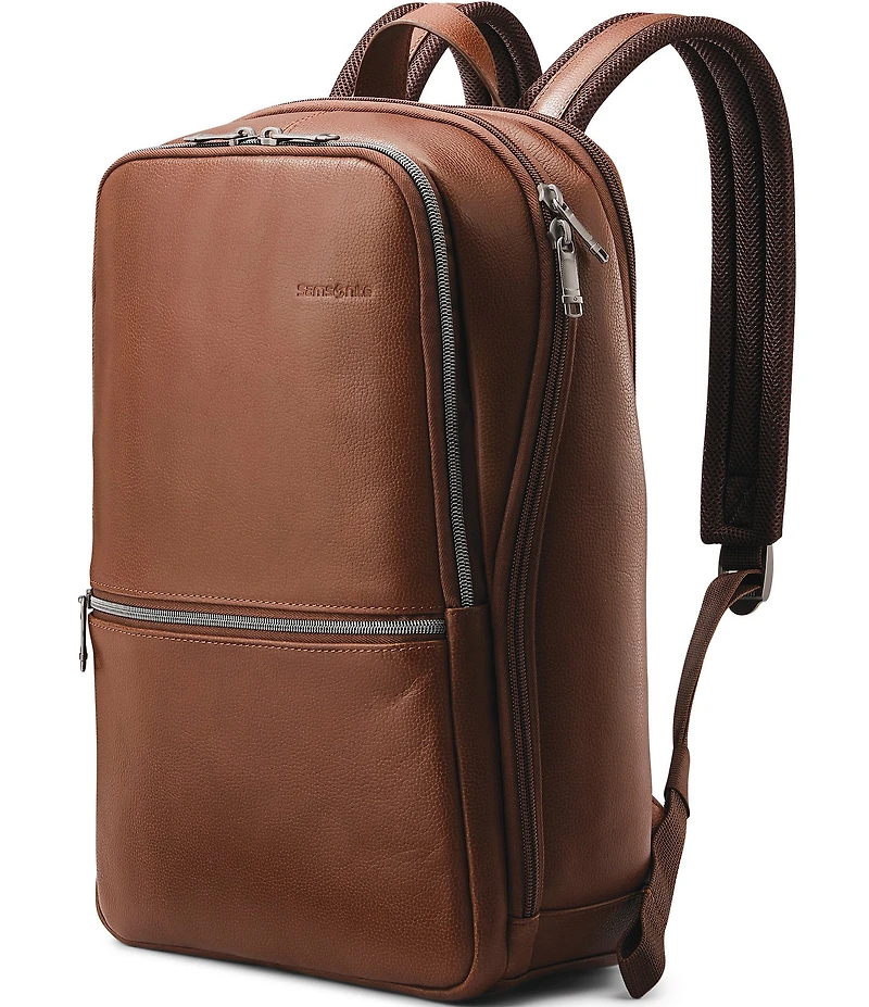 Samsonite Classic Leather Slim Backpack
