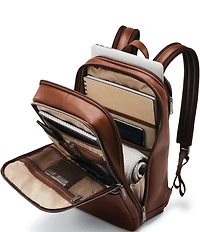 Samsonite Classic Leather Slim Backpack