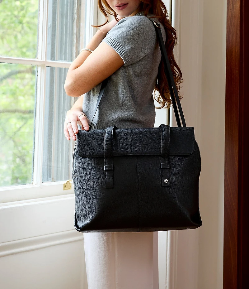 Samsonite Mobile Solution 2 Leather Convertible Brief