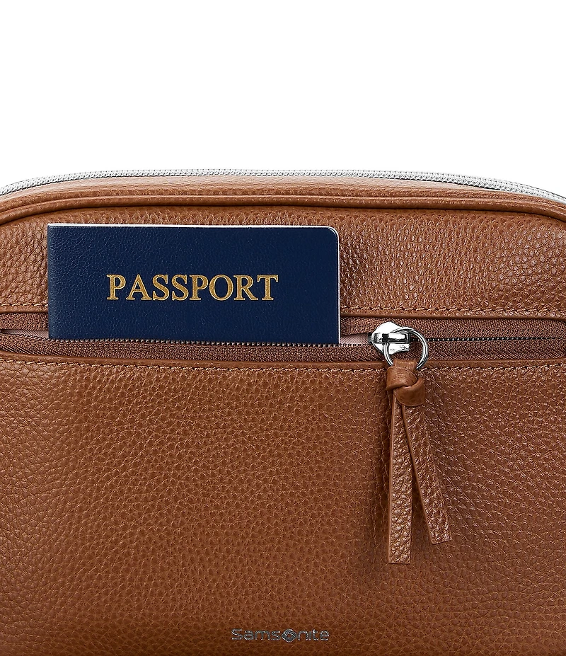 Samsonite Mobile Solution 2 Leather Crossbody Bag