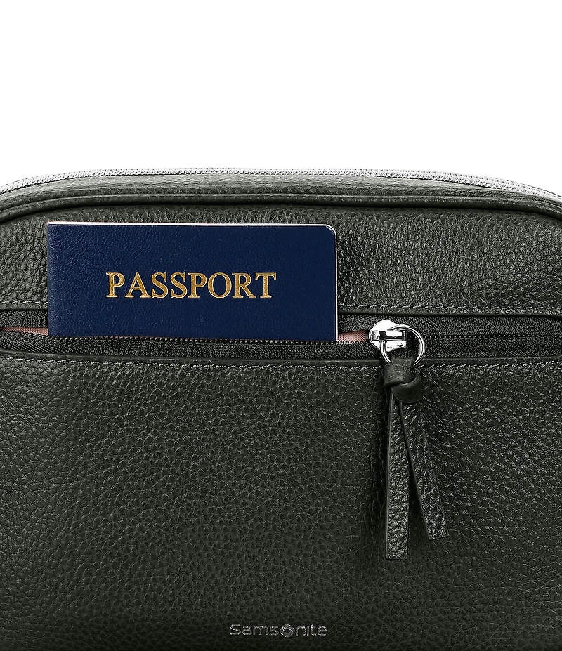 Samsonite Mobile Solution 2 Leather Crossbody Bag