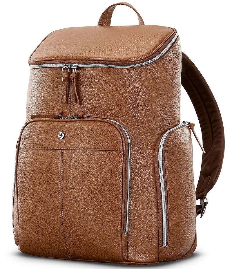 Samsonite Mobile Solution 2 Leather Deluxe Backpack