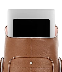 Samsonite Mobile Solution 2 Leather Deluxe Backpack