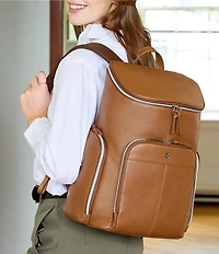 Samsonite Mobile Solution 2 Leather Deluxe Backpack