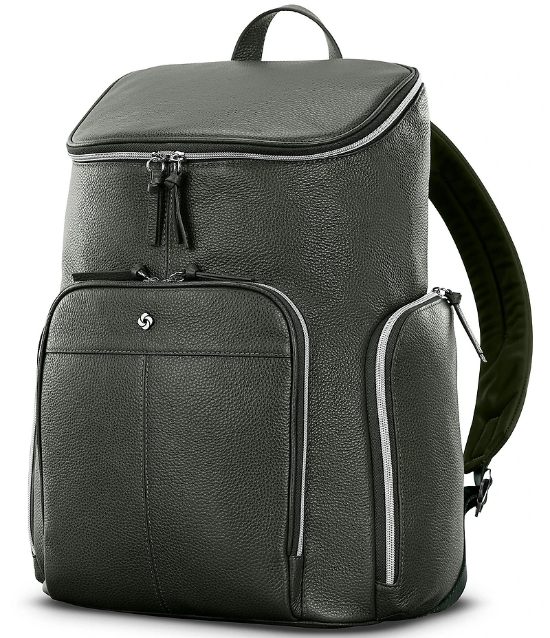 Samsonite Mobile Solution 2 Leather Deluxe Backpack