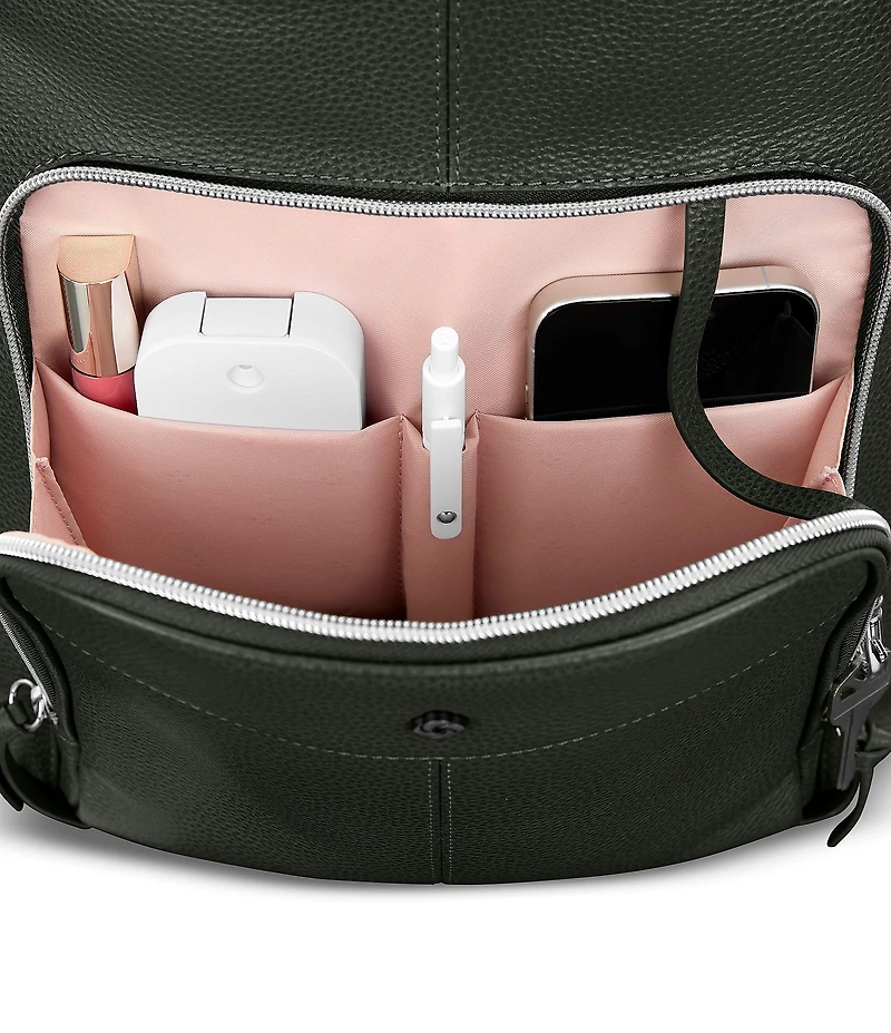 Samsonite Mobile Solution 2 Leather Deluxe Backpack