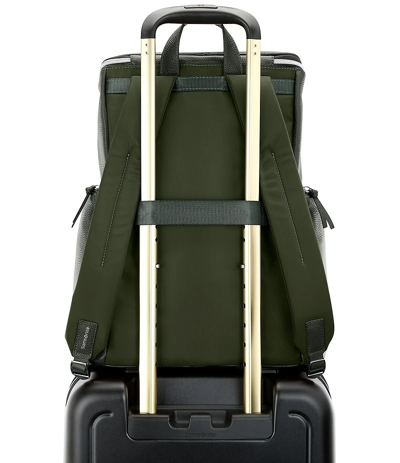 Samsonite Mobile Solution 2 Leather Deluxe Backpack