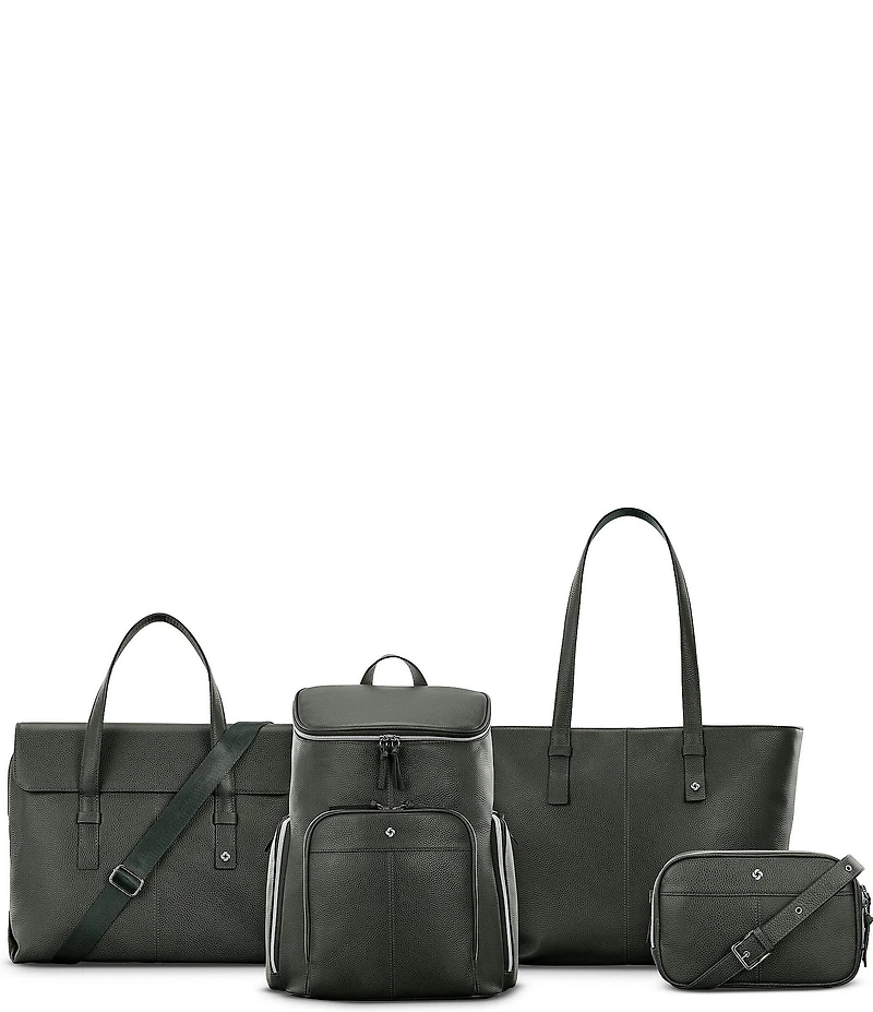 Samsonite Mobile Solution 2 Leather Deluxe Backpack