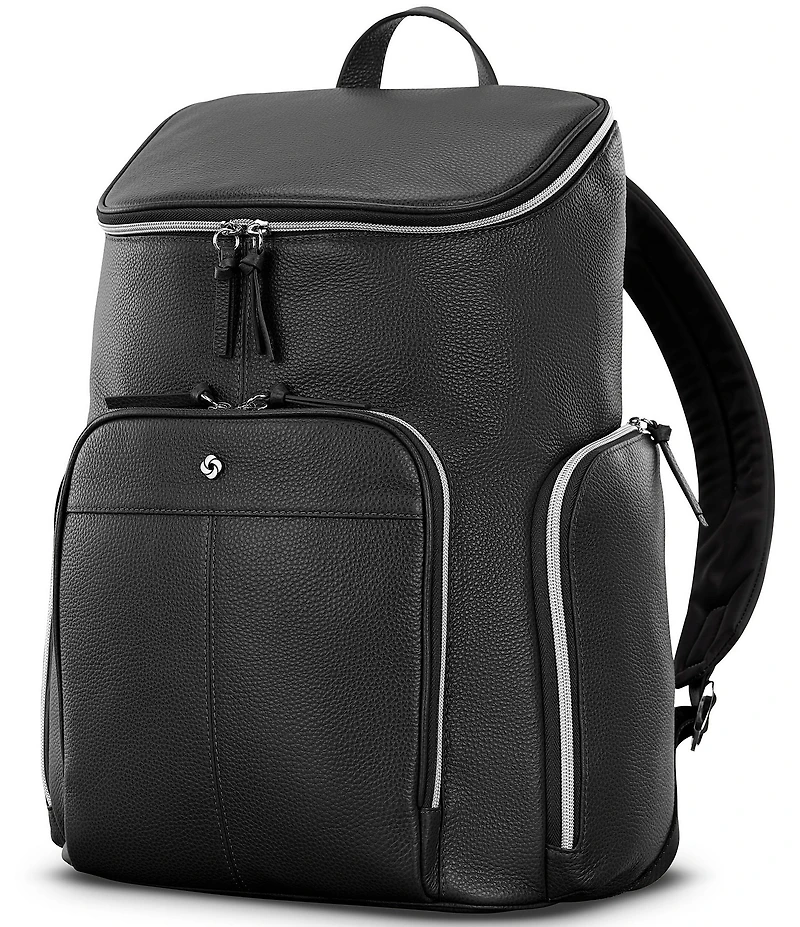 Samsonite Mobile Solution 2 Leather Deluxe Backpack